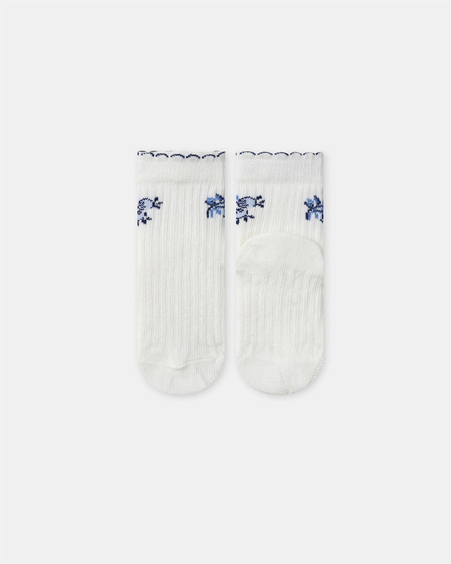 Set of 3 pairs of berry print socks Blue colour  Sergent Major
