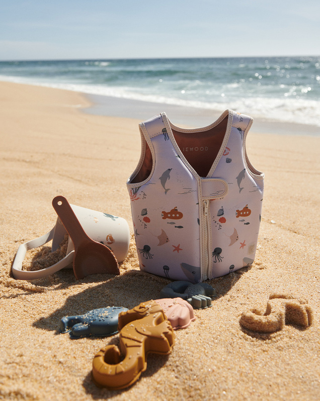 Gilma beach set Sea creature/sandy Liewood