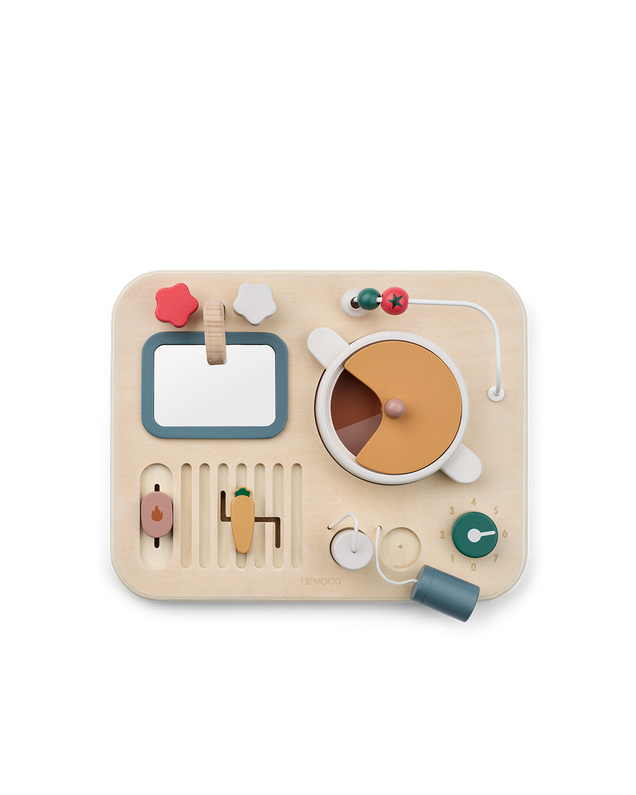 Magnus wooden activity board Sandy multi mix colour Liewood