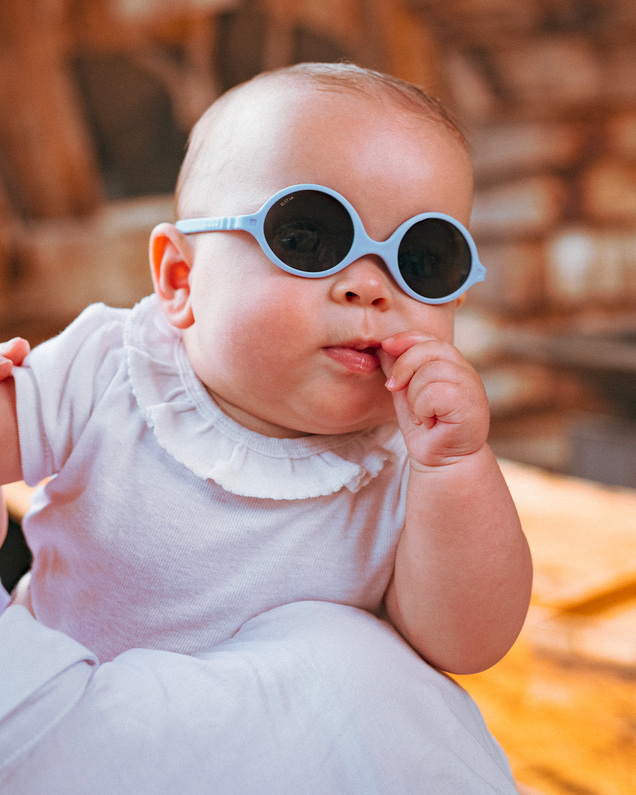 Diabola sunglasses 0-1 year Sky blue colour  Ki Et La