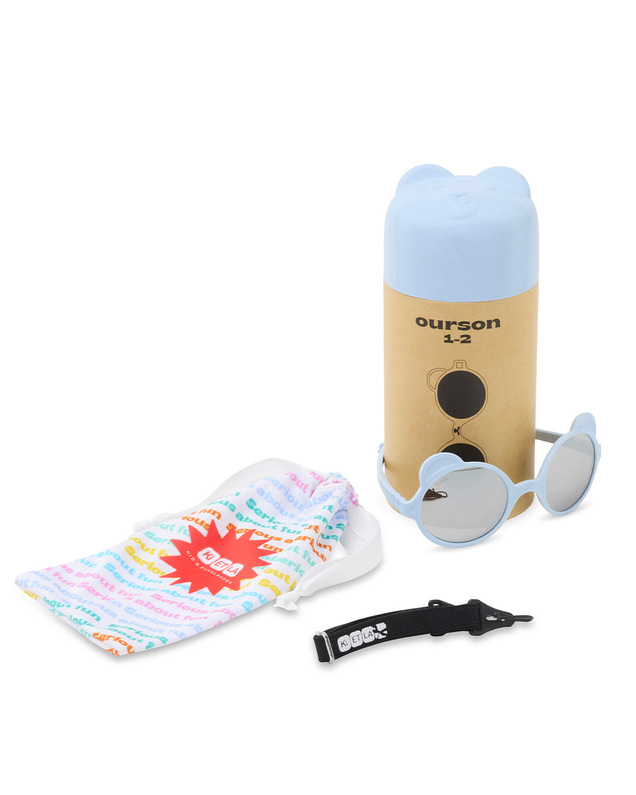 Baby sunglasses Ourson 1-2 years Light blue colour  Ki Et La