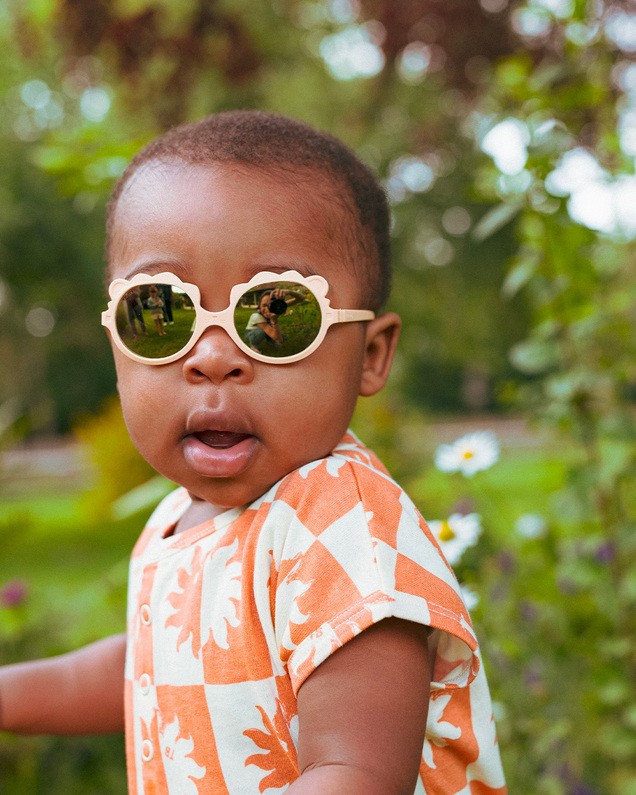 Baby sunglasses Lion 1-2 years Vanilla colour  Ki Et La