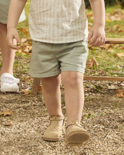 Canvas shorts Green colour  Sergent Major