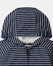 3-in-1 raincoat with stripes Navy blue colour  Sergent Major