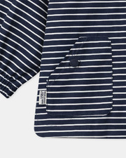 3-in-1 raincoat with stripes Navy blue colour  Sergent Major