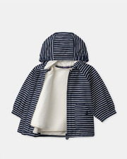 3-in-1 raincoat with stripes Navy blue colour  Sergent Major