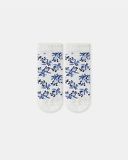 Set of 3 pairs of berry print socks Blue colour  Sergent Major