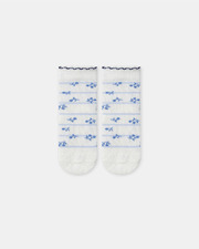 Set of 3 pairs of berry print socks Blue colour  Sergent Major