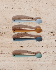 Set of 4 Siv spoons Blue multi mix colour  Liewood