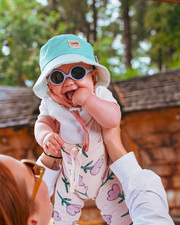 Diabola sunglasses 0-1 year Sky blue colour  Ki Et La