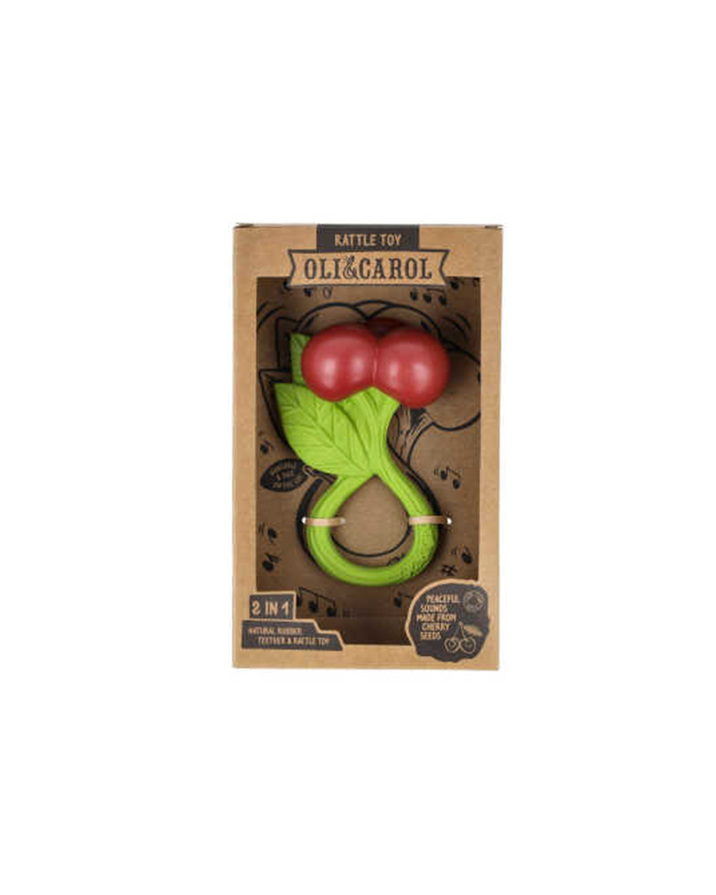 Teething rattle Cherry  Oli & Carol