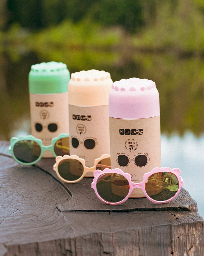 Baby sunglasses Lion 1-2 years Sage colour  Ki Et La