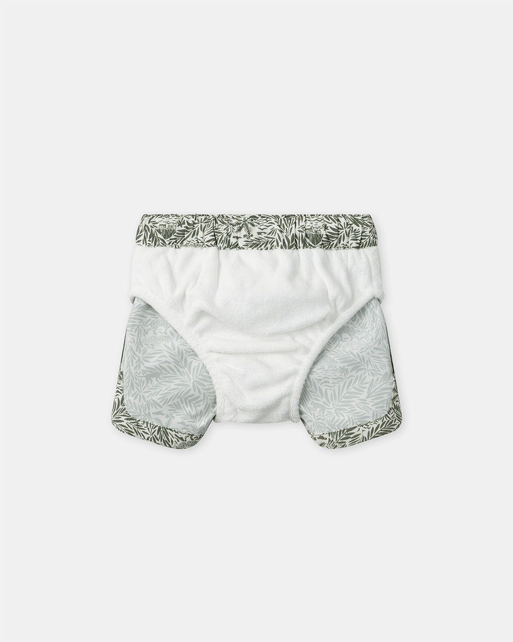 Jungle print swim shorts with lining Khaki colour  Sergent Major