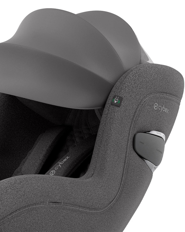 Sirona Ti car seat Mirage Grey Plus colour Cybex