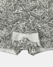 Tropical print short overalls Khaki colour  Sergent Major
