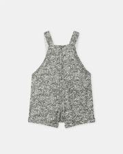 Tropical print short overalls Khaki colour  Sergent Major