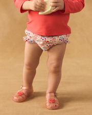 Strawberry and flower-print swim cover-up Red colour  Sergent Major