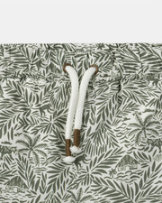 Jungle print swim shorts with lining Khaki colour  Sergent Major