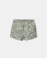 Jungle print swim shorts with lining Khaki colour  Sergent Major