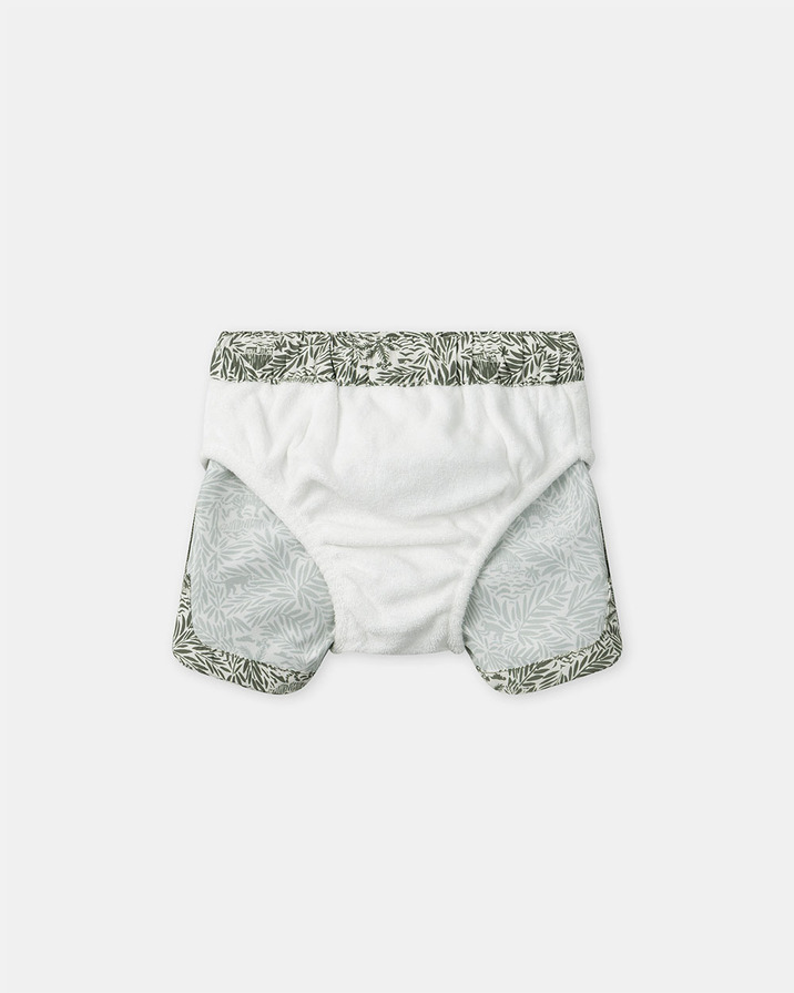 Jungle print swim shorts with lining Khaki colour  Sergent Major