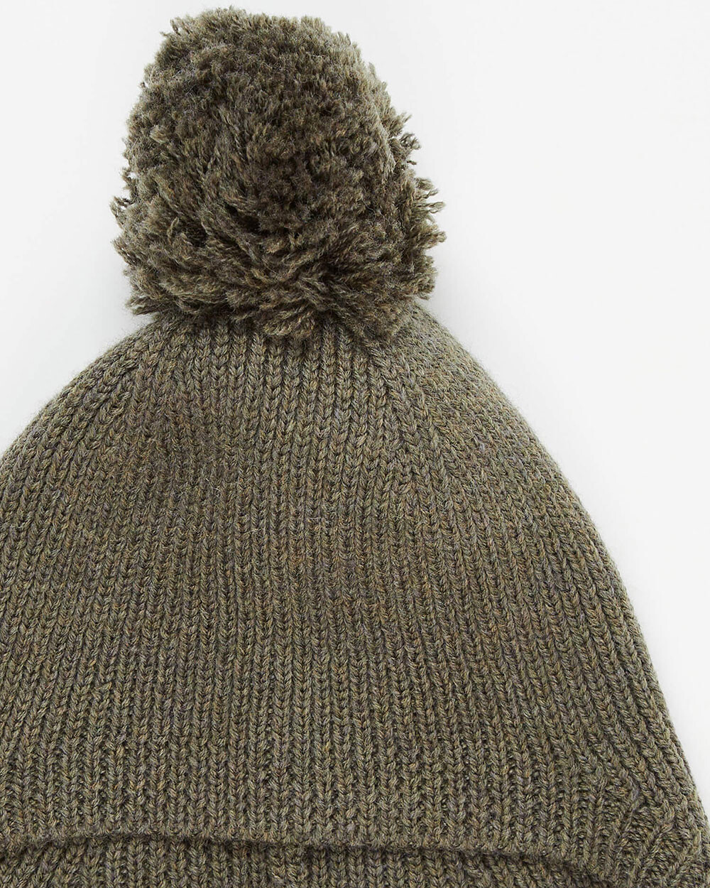Merino wool hat Moss green colour  Natalys