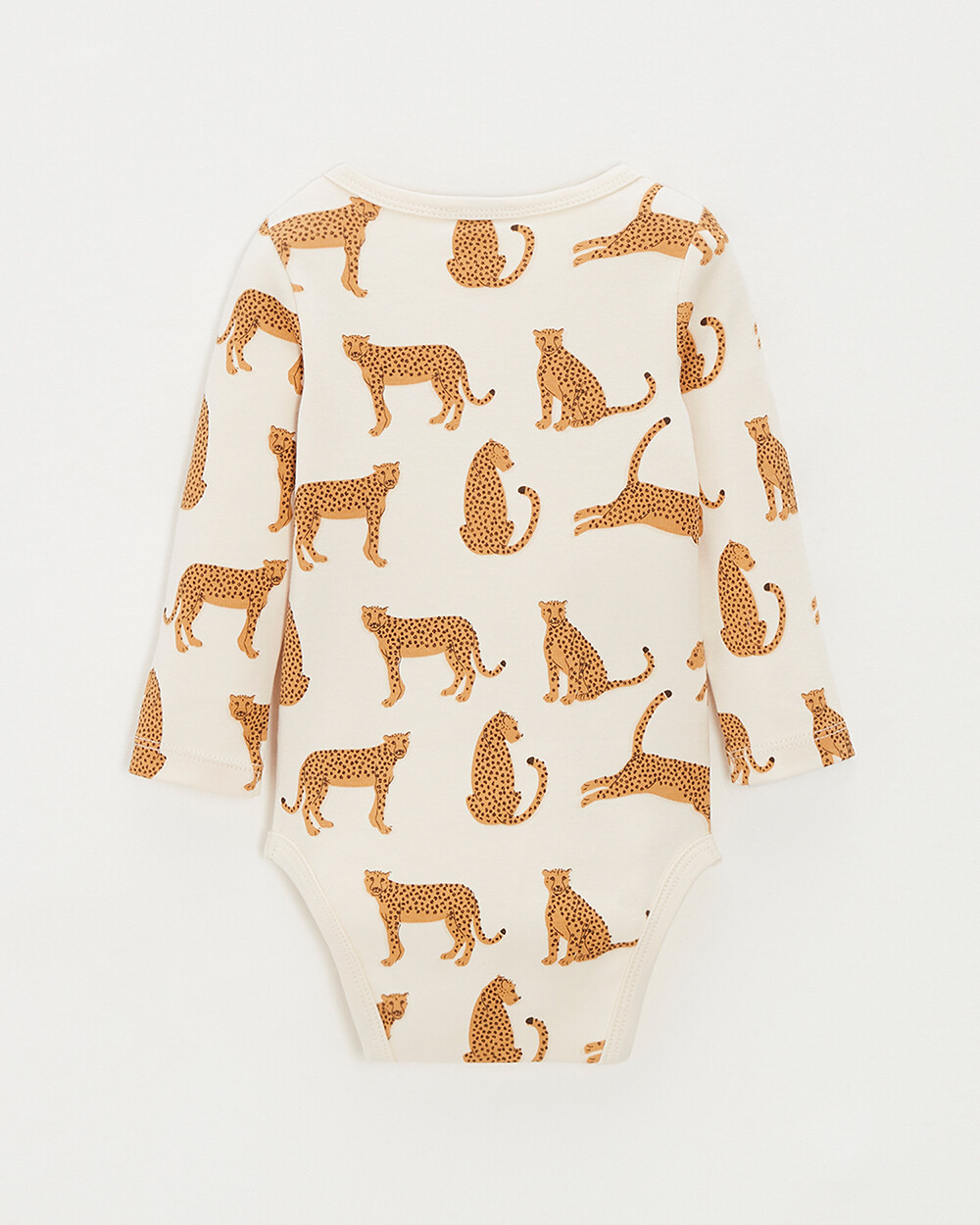 Short-sleeved bodysuit Leopard print  Natalys