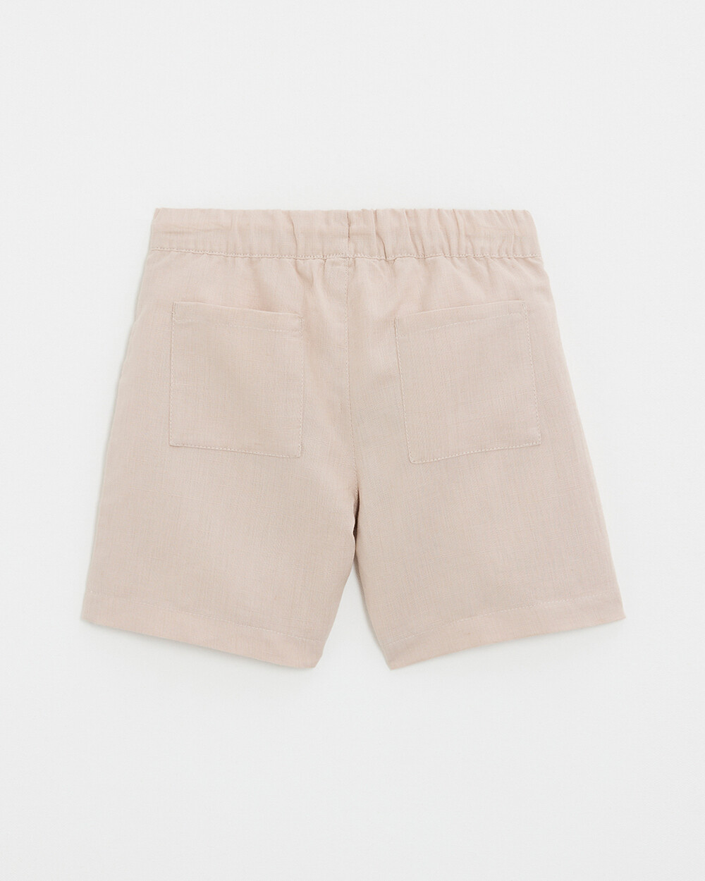 Kid's linen/cotton shorts Beige colour  Natalys