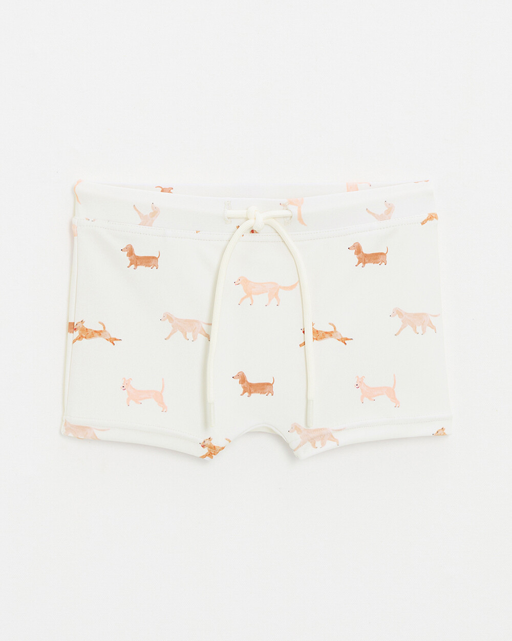 Kid's anti-UV swim shorts Dog print  Natalys