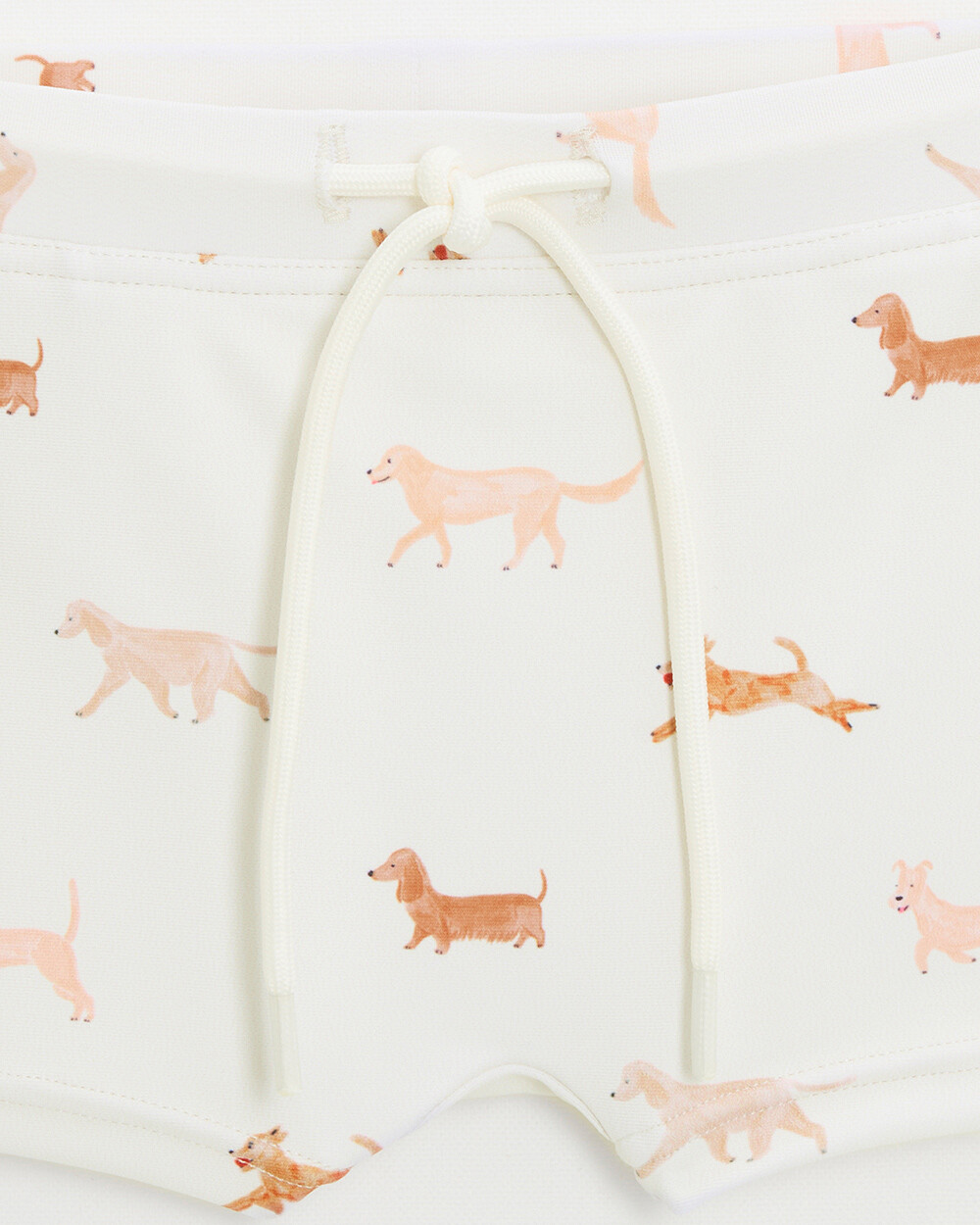 Kid's anti-UV swim shorts Dog print  Natalys