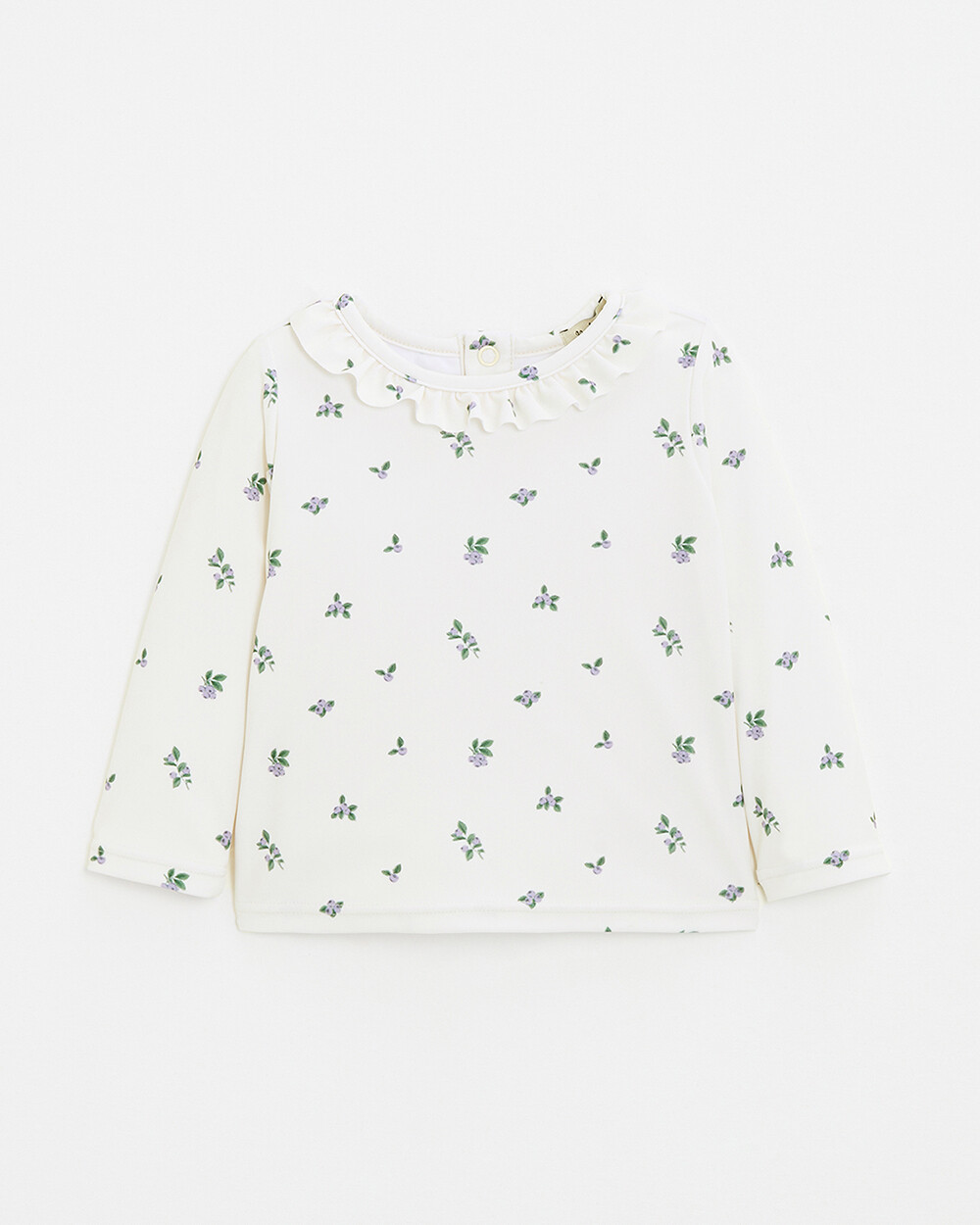 Anti-UV swim tee-shirt Blueberry print  Natalys