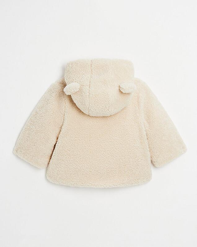 Faux fur jacket Natural colour  Natalys
