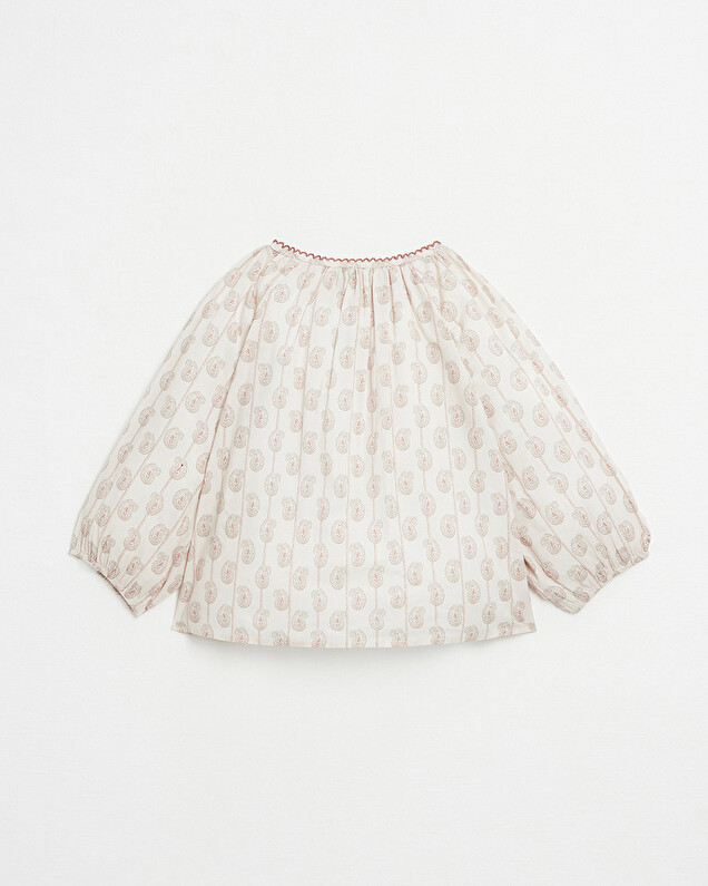 Long-sleeved blouse Floral print  Natalys