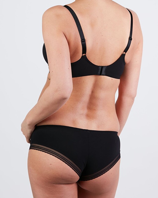 Pregnancy shorty Black colour  Cache coeur