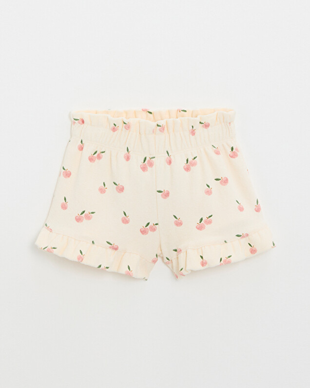 Kid's 2-piece terrycloth pyjamas Apple print  Natalys