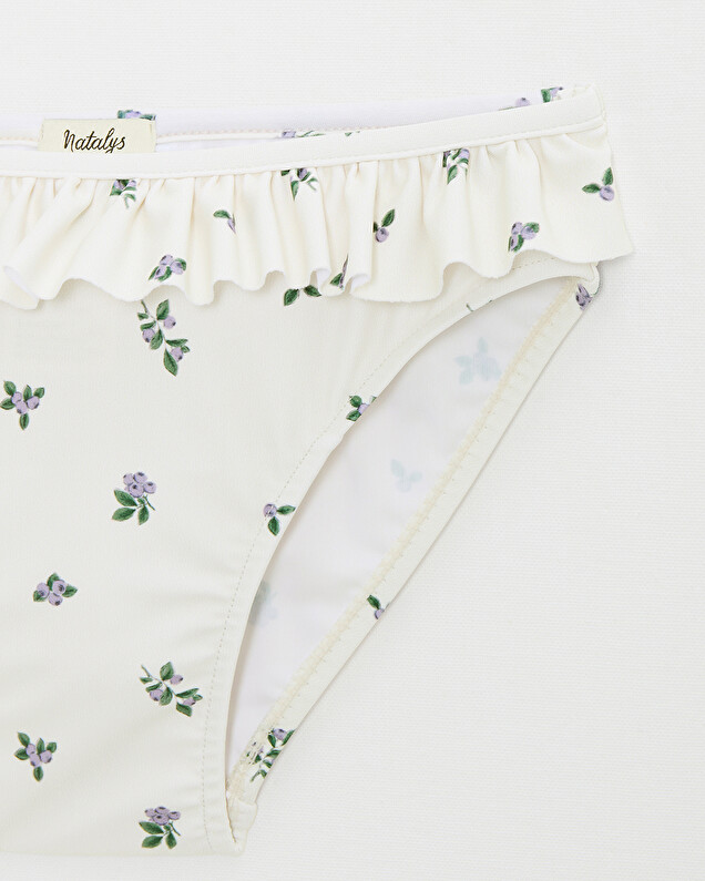 Kid's anti-UV swimwear Blueberry print Natalys