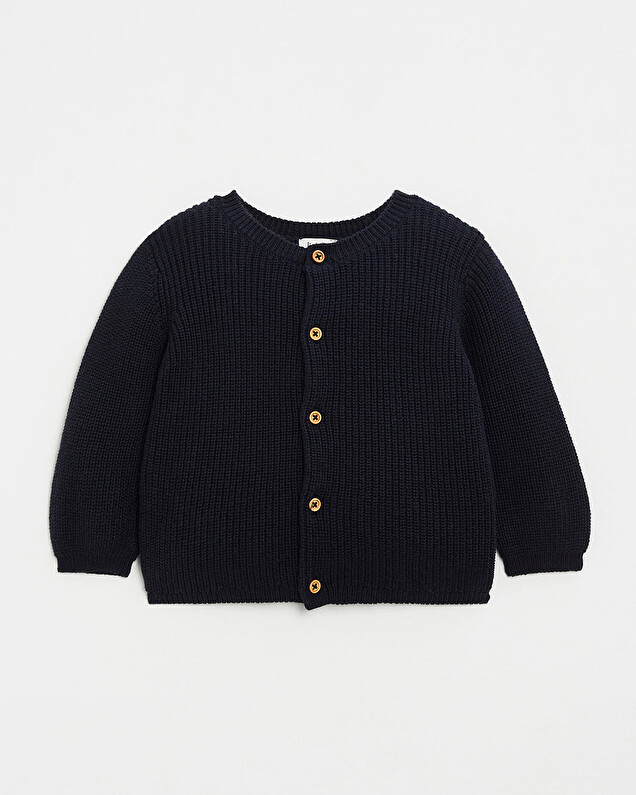 Knitted cardigan Dark blue colour Natalys
