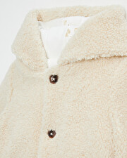 Faux fur jacket Natural colour  Natalys