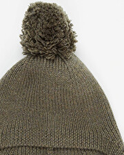 Merino wool hat Moss green colour  Natalys