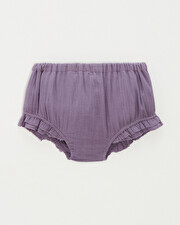 Cotton gauze bloomer Purple colour  Natalys