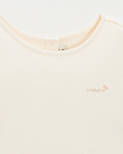 Kid' short-sleeved tee-shirt Embroidered chalk colour  Natalys