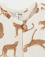 Sleeveless jumpsuit Leopard print  Natalys