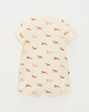 Short-sleeved jumpsuit Dog print  Natalys