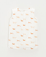 Sleeveless jumpsuit Dog print  Natalys