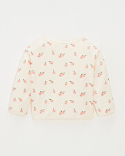 Kid's terrycloth sweatshirt Apple print  Natalys