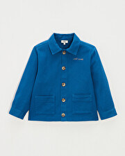 Kid's embroidered jacket Blue colour  Natalys