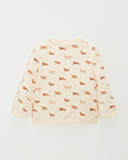 Terrycloth sweatshirt Dog print  Natalys