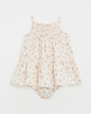 Floral print dress Chalk colour  Natalys
