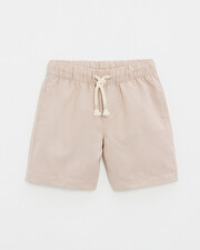 Kid's linen/cotton shorts Beige colour  Natalys