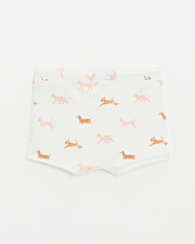 Kid's anti-UV swim shorts Dog print  Natalys