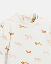 Anti-UV swimsuit Dog print  Natalys